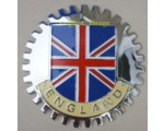 England Car Grille Badge