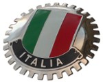 ITALIA - GRILLE BADGE