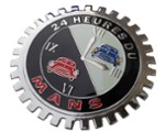 LE MANS CAR GRILLE BADGE