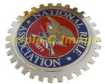 NATIONAL RIFLE ASSOCIATION GRILLE BADGE