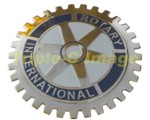 ROTARY INTERNATIONAL CAR GRILLE BADGE