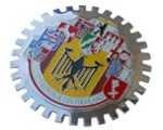 10 GERMAN CITIES GRILLE BADGE