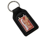 BSA LEATHER KEYFOB