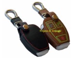 REMOTE LEATHER CASE - MERCEDES 3 BUTTON