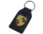 PORSCHE LEATHER KEYFOB