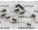 1-1/4" Glass Fuses pack of 5