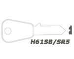 Key Blank SR5/H61SB for Roots cars