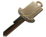 TRIUMPH CRESTED FS KEY CUT TO CODE