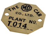 MG PLANT TAG