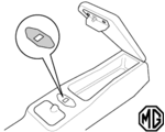 CENTER CONSOLE LATCH REPAIR PLATE