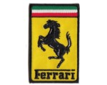 FERRARI RECTANGULAR CLOTH PATCH