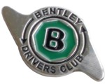 BENTLEY DRIVERS CLUB LAPEL PIN