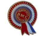 BMC ROSETTE LAPEL PIN