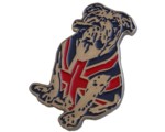 UNION JACK BULLDOG LAPEL PIN