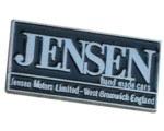 JENSEN HAND MADE CARS LAPEL PIN