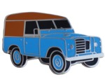 LAND ROVER S3 CAR CUT OUT LAPEL PIN