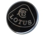 LOTUS LAPEL PIN - BLACK