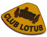 CLUB LOTUS LAPEL PIN