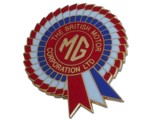 MG/BMC ROSETTE LAPEL PIN