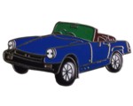 MG RUBBER BUMPER MIDGET LAPEL PIN