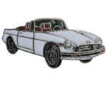 MGB RUBBER BUMPER LAPEL PIN