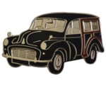 MORRIS MINOR TRAVELLER LAPEL PIN