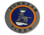 SUNBEAM TIGER LOGO LAPEL PIN (ROUND)