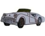 TRIUMPH TR3A LAPEL PIN