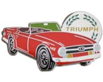 TRIUMPH TR6 LAPEL PIN