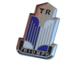 TRIUMPH SHIELD LAPEL PIN