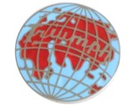 TRIUMPH WORLD (GLOBE) LAPEL PIN