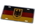 GERMAN LICENSE PLATE