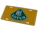 LOTUS LICENSE PLATE