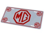 MG LICENSE PLATE - TAG