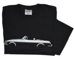 MGB SILHOUETTE ON BLACK T-SHIRT