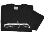 BUGEYE SILHOUETTE BLACK T-SHIRT