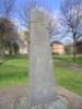 Memorial on site of old Lucas factory