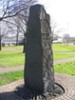 Memorial left side old Lucas site