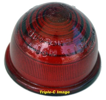 L594 RED LENS - GLASS (576109)