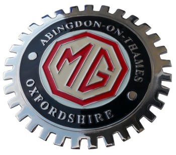 MG ABINGDON-ON-THAMES GRILLE BADGE (BGE_STMG)