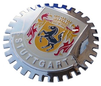 GRILLE BADGE - STUTTGART 2ND (BGE_STST2)