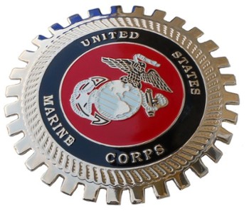 US MARINES - GRILLE BADGE (BGE_STUSM)