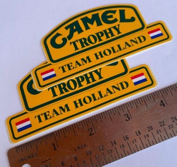 GEN. CAMEL TROPHY TEAM HOLLAND DECAL (STK-102x2)