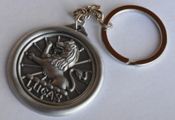 LUCAS KEY RING ALL METAL (FOB_LUCAS2)