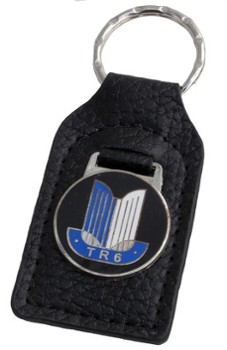 Triumph Tr6 Shield Key Fob
