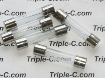 1-1/4" Glass Fuses pack of 5