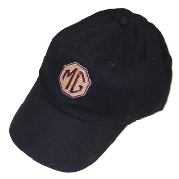 HAT - EMBROIDERED MG LOGO - BLACK (HAT-MG/BLACK)