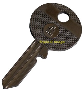 MOTORCYCLE FORK LOCK KEY - EJR SERIES CUT TO CODE (KEY_EJR)