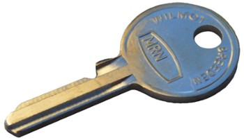 MRN KEY CUT TO CODE BRITISH MADE WILMOT BREEDEN (KEY-MRN/WB)