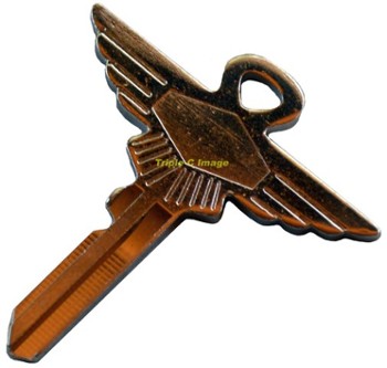 WINGED FA KEY CUT TO CODE (KEY-JAG/FA)